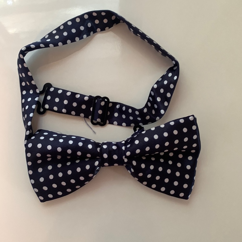 Polka dot bow tie